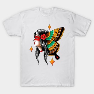 Traditional tattoo butterfly T-Shirt